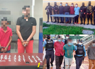 Arrestos policiales en Honduras