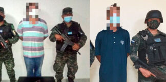 Arrestos policiales en Honduras