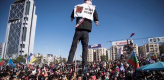El Gobierno de Chile teme un «rebrote» de la pandemia tras la masiva marcha en Santiago chile