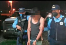 Sospechoso del delito de asesinato es capturado en Copán