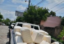 Más de 9 mil libras de queso producto de contrabando fueron decomisadas queso