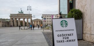 Europa encamina hacia un nuevo confinamiento Starbucks Aleman