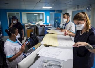 Hospitales franceses empiezan a notar mejoría con el confinamiento hospitales francia