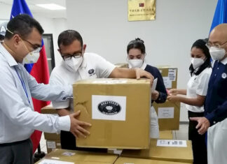 Taiwán dona 25 mil pruebas rápidas para detectar covid-19