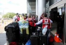 Llega contingente de especialistas a Tegucigalpa para apoyar en labores de logística