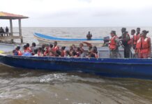 Evacúan unas 2.739 personas de zonas de alto riesgo en el departamento de Gracias a Dios