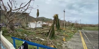 El paso de Iota deja a cientos de familias sin energía