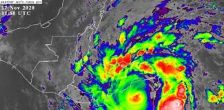 Pese a que el huracán Iota es categoría 1 las lluvias serán peligrosas y mortales