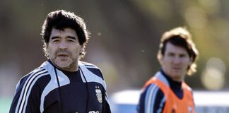 Messi le desea a Maradona «toda la fuerza del mundo»