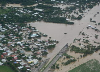 Continúa inundaciones en el Valle de Sula
