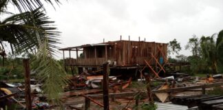 IOTA arrasa con viviendas en Brus Laguna