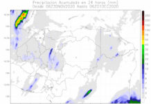Cielos parcialmente nublados en el país