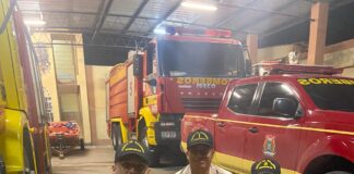 Otro cocodrilo es capturado por los bomberos en Comayagua