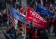 Miles de seguidores de Trump claman en Washington contra resultado electoral seguidores trump