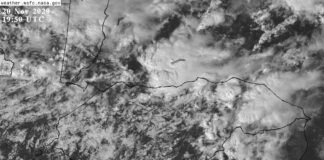 Se esperan lluvias durante el fin de semana en el noroccidente del territorio