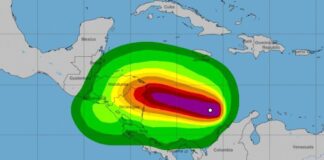 El «catastrófico» huracán Iota de categoría 5 más cerca de Nicaragua