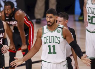 Celtics ganan el duelo a los Bucks; primer partido suspendido por coronavirus celtics