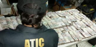 Durante el 2020, ATIC ha incautado más de 75 millones de lempiras y 11 mil dólares al crimen organizado
