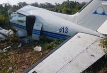 Encuentran avioneta destruida sin tripulantes en el suroeste de Guatemala