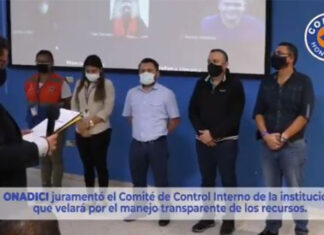 Copeco juramenta nuevo Comité de Control Interno (COCOIN)