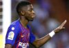 Dembélé empieza a trabajar con el grupo