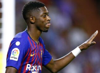 Dembélé empieza a trabajar con el grupo