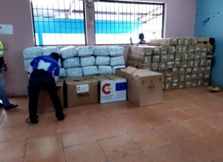 Copeco hace entrega de las donaciones que Reina Leticia y el Gobierno español entregaron en Honduras