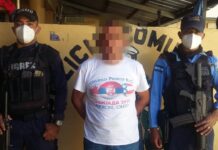 Policías preventivos capturan a prófugo de la justicia hondureña acusado por la comisión de tres delitos