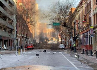 Trump recibe información sobre la explosión en Nashville (EE.UU.)