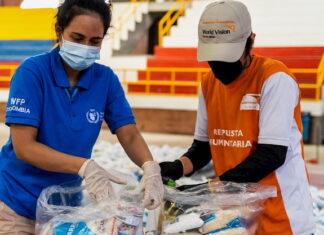 El PMA entrega comida a 345.000 hondureños afectados por covid-19, Eta e Iota