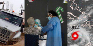 La pandemia, ETA e IOTA, lo peor para Honduras en 2020