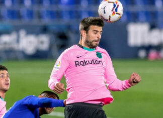 Piqué: «Espero seguir jugando tres o cuatro años más»