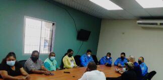 Autoridades se reúnen para conocer la realidad actual que viven pobladores de zonas afectados por IOTA y ETA