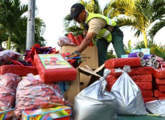 Decomisan pólvora en merados de Comayagüela