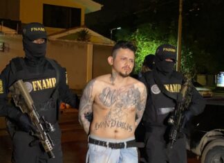 Capturan cabecilla de mara MS13 en Villanueva, Cortés