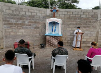 Inauguran altar para la Virgen de la Merced, patrona de los privados de libertad