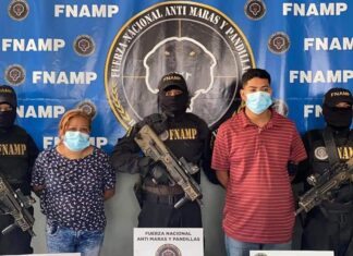 Capturan a dos miembros de la «Mara Salvatrucha»,por extorsión en Villanueva, Cortés Mara salvatrucha