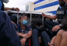 Tres supuestos integrantes de la pandilla 18 son capturados en la colonia Betania