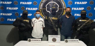 FNAMP capturo a dos miembros de la pandilla 18