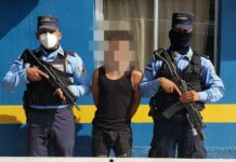 Por la comisión de varios delitos policías arrestan a supueso integrante de Mara Salvatrucha, MS13
