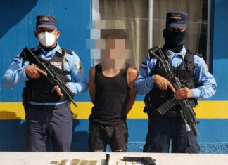 Por la comisión de varios delitos policías arrestan a supueso integrante de Mara Salvatrucha, MS13