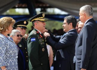 Lista de ascensos de oficiales de las Fuerzas Armadas de Honduras fuerzas armadas