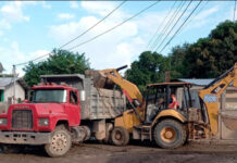 25.783 metros cúbicos de escombros han sido recolectados en Puerto Cortés, Choloma y San Pedro Sula