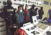 FNAMP captura a tres miembros activos de la pandilla 18