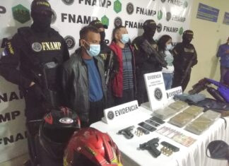 FNAMP captura a tres miembros activos de la pandilla 18