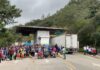 Se reporta otro grupo de caravana migrante que ingresa a Guatemala por la frontera El Florido Caravana Guatemala