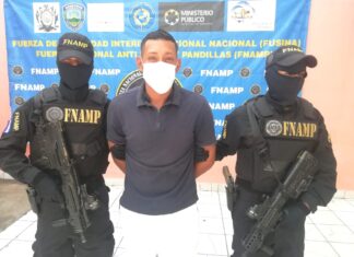 Captura de miembro activo de pandilla 18 supuesto extorcionador
