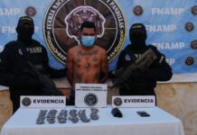 Con operación de inteligencia la FNAMP dio detención a un miembro de la Pandilla 18.