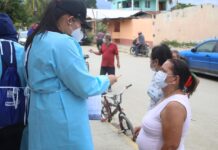 Médicos sale a las calles a contraatacar el Covid-19 en la zona norte