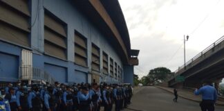 Policía Nacional dispondrá equipo de seguridad en el partido de vuelta Olimpia vs Motagua